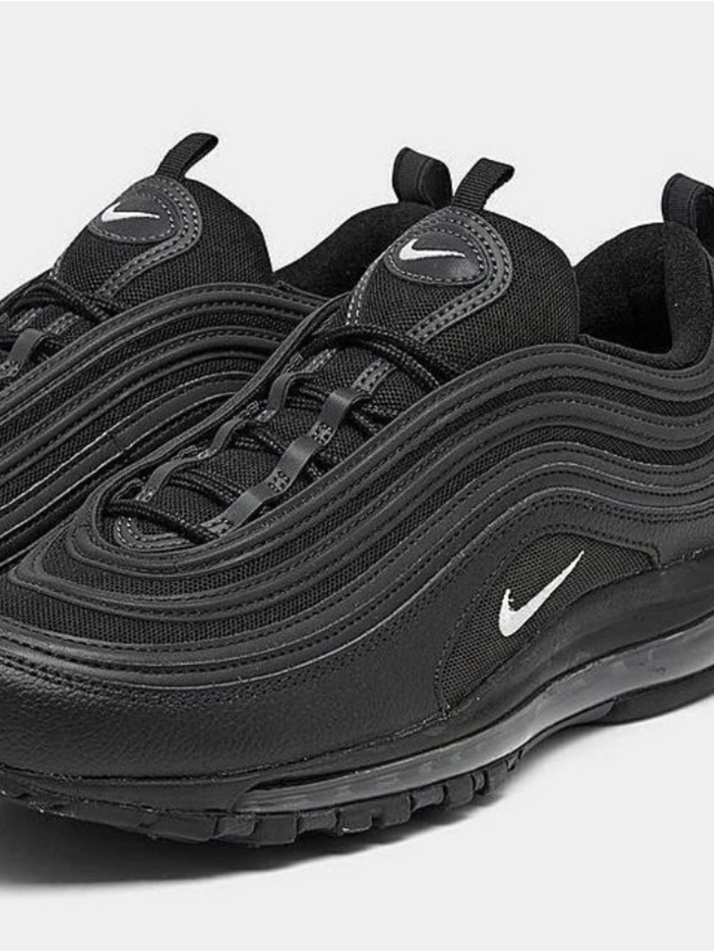 Nike Men's Black Air Max 97 Sneakers SIZE 10